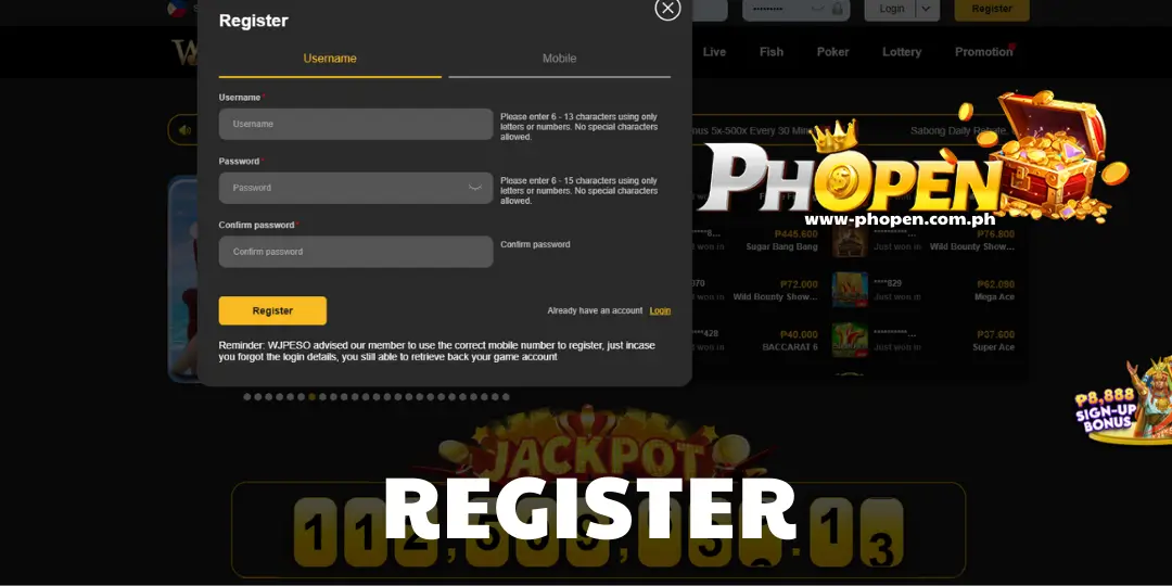 Phopen Register 2 image1 register phopen