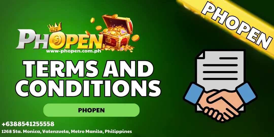 Terms and Conditions at PHOPEN 1 terms and conditions phopen